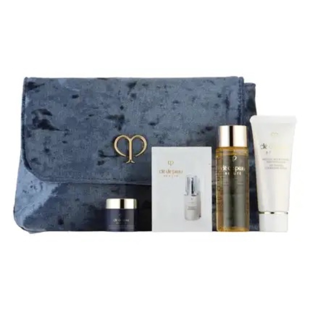 Cle de Peau  Beaute Gift cosmetic pouch with samples. Brand NEW